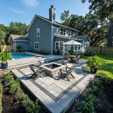 Luxury Beach House W/ Backyard Oasis. Heated Pool. ฮิลตันเฮดไอส์แลนด์ ภายนอก รูปภาพ